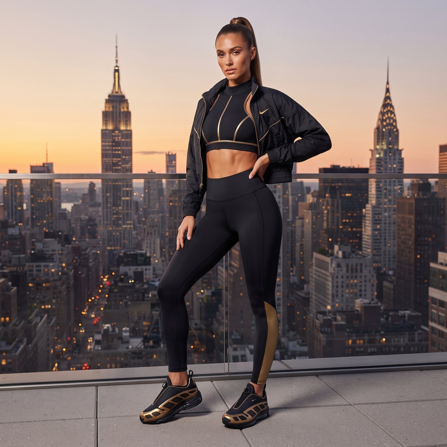 Women’s Cushioned Running Shoes With Air Sole Support