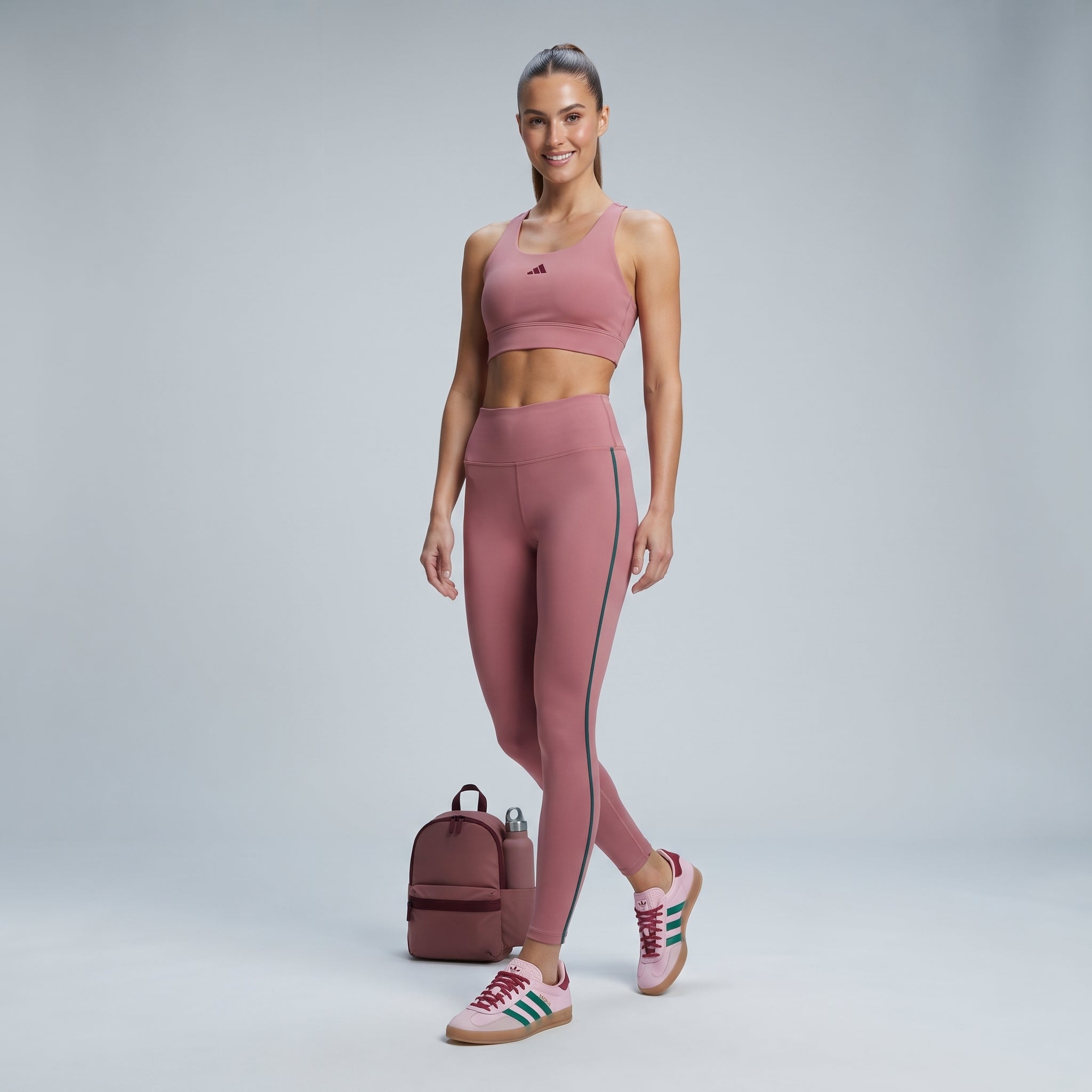 Women’s Gazelle Indoor Leather Walking Sneakers