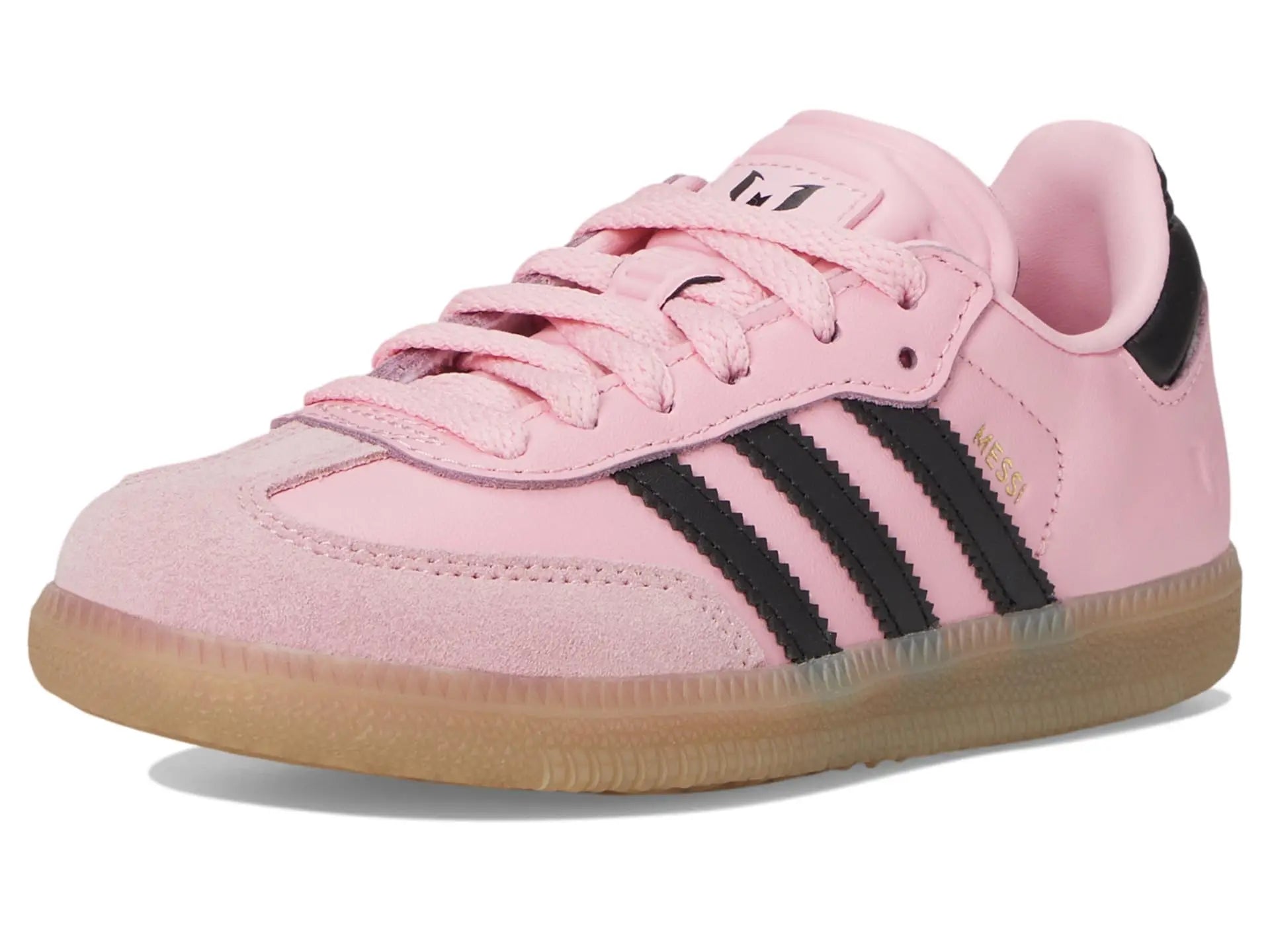 Unisex Samba Messi J Indoor Leather Walking Shoes