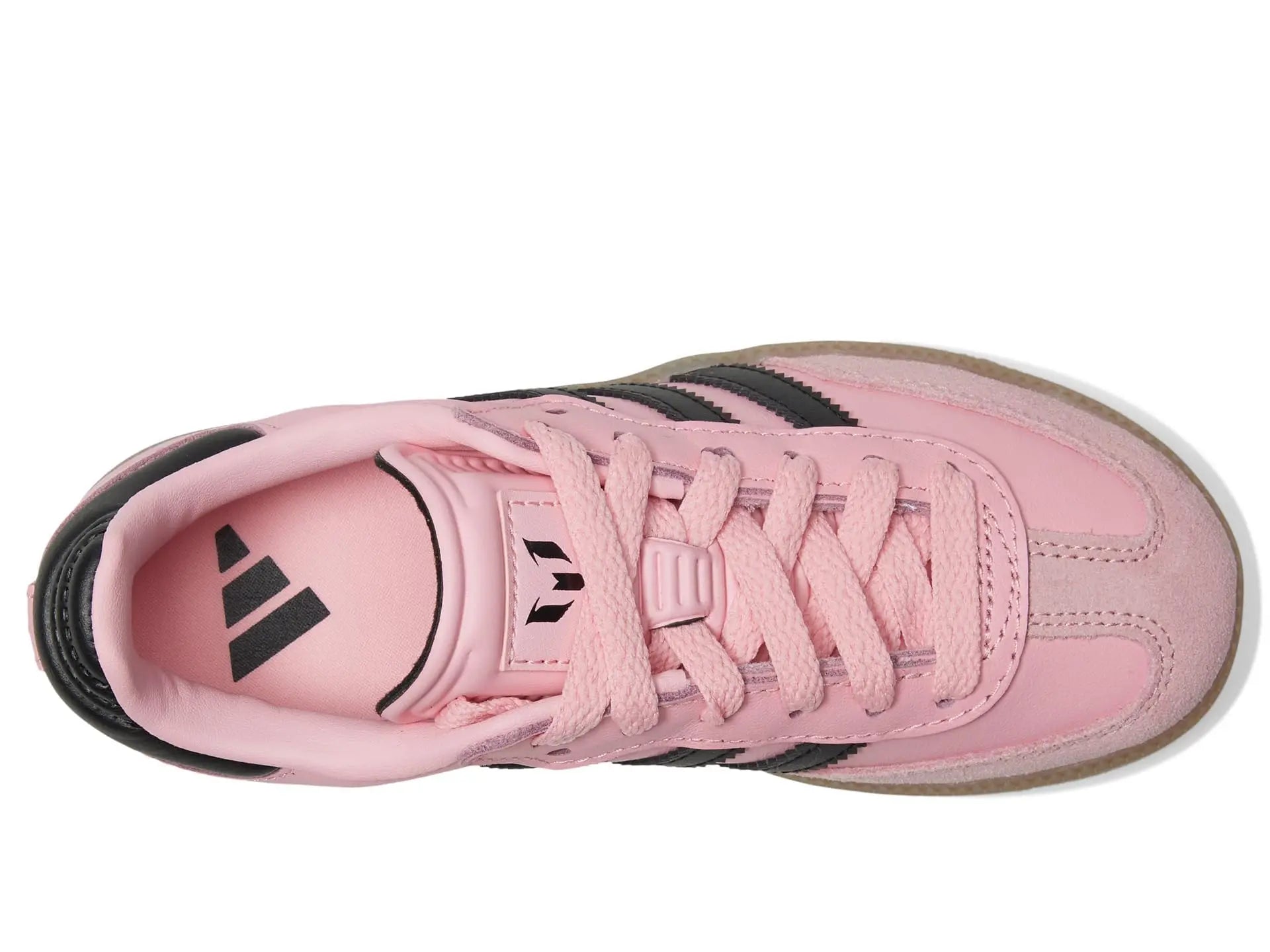 Unisex Samba Messi J Indoor Leather Walking Shoes