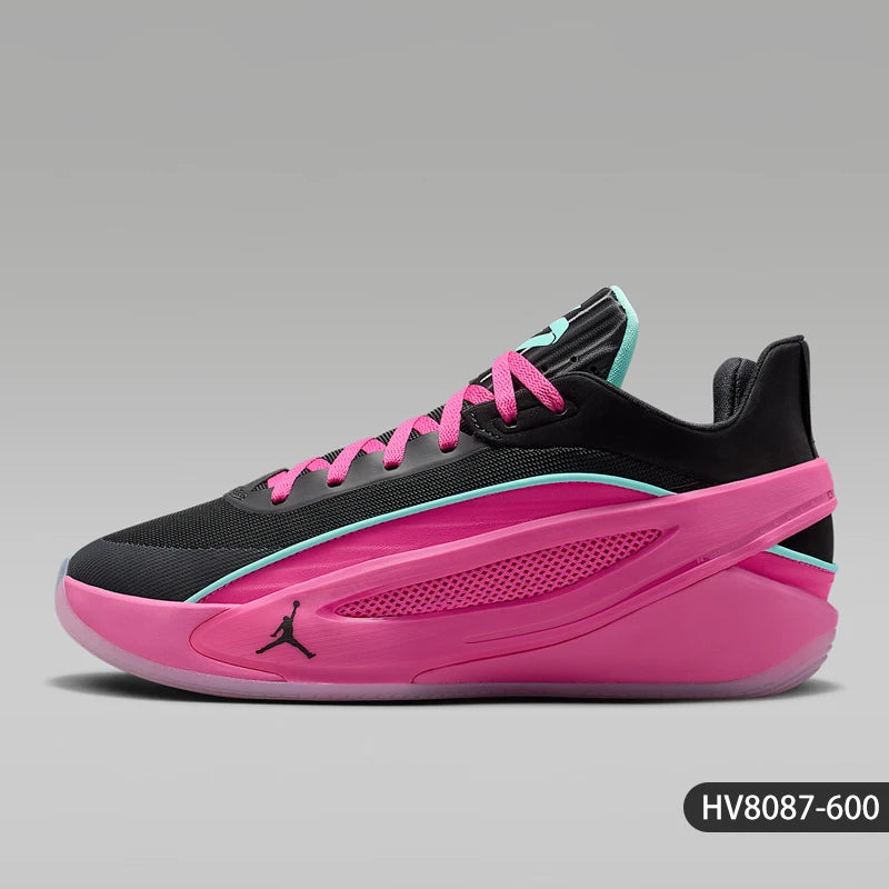 HV8087-600 Color Men's Cushioned Basketball Shoes – Low-Cut, Polyester