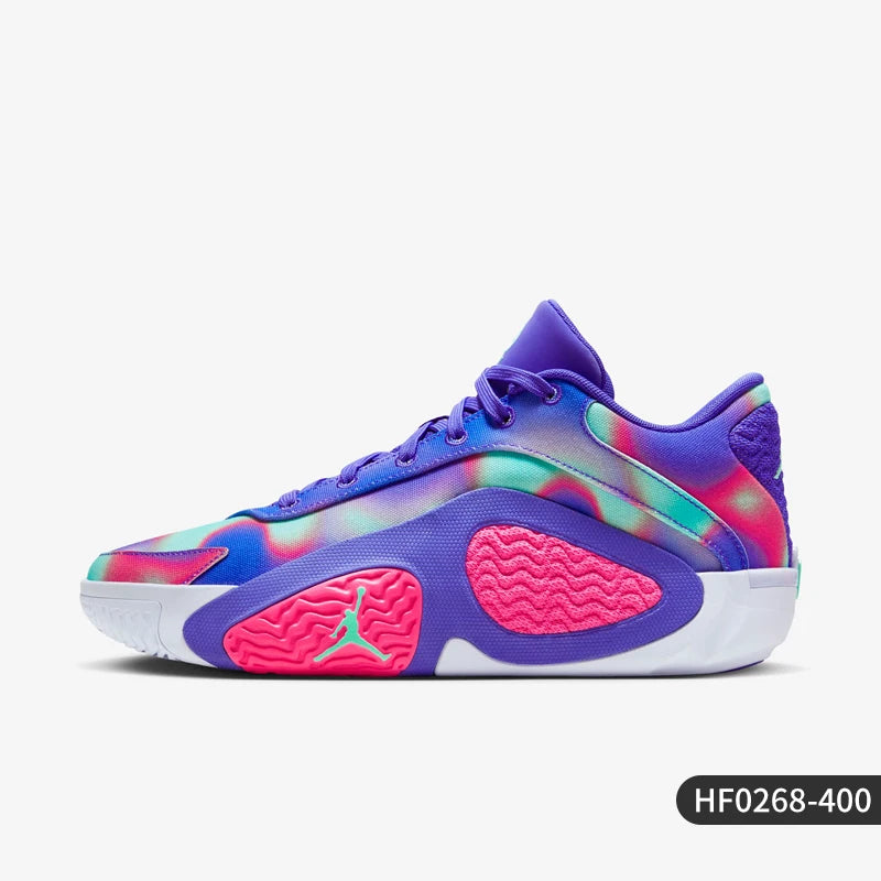 HF0268-400 Color Men's TATUM 2 Basketball Shoes – Non-Slip Court Grip