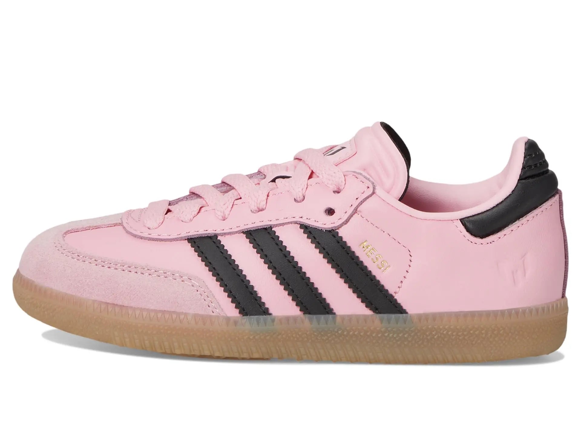 Unisex Samba Messi J Indoor Leather Walking Shoes